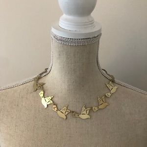 Women’s Gold Bird Necklace